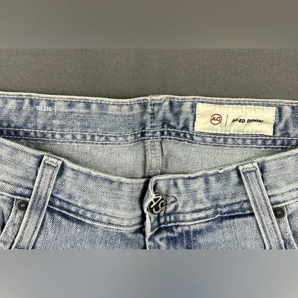AG Adriano Goldschmied Jeans Tellis Modern Slim 36 x 33 22 Years Viga Blue